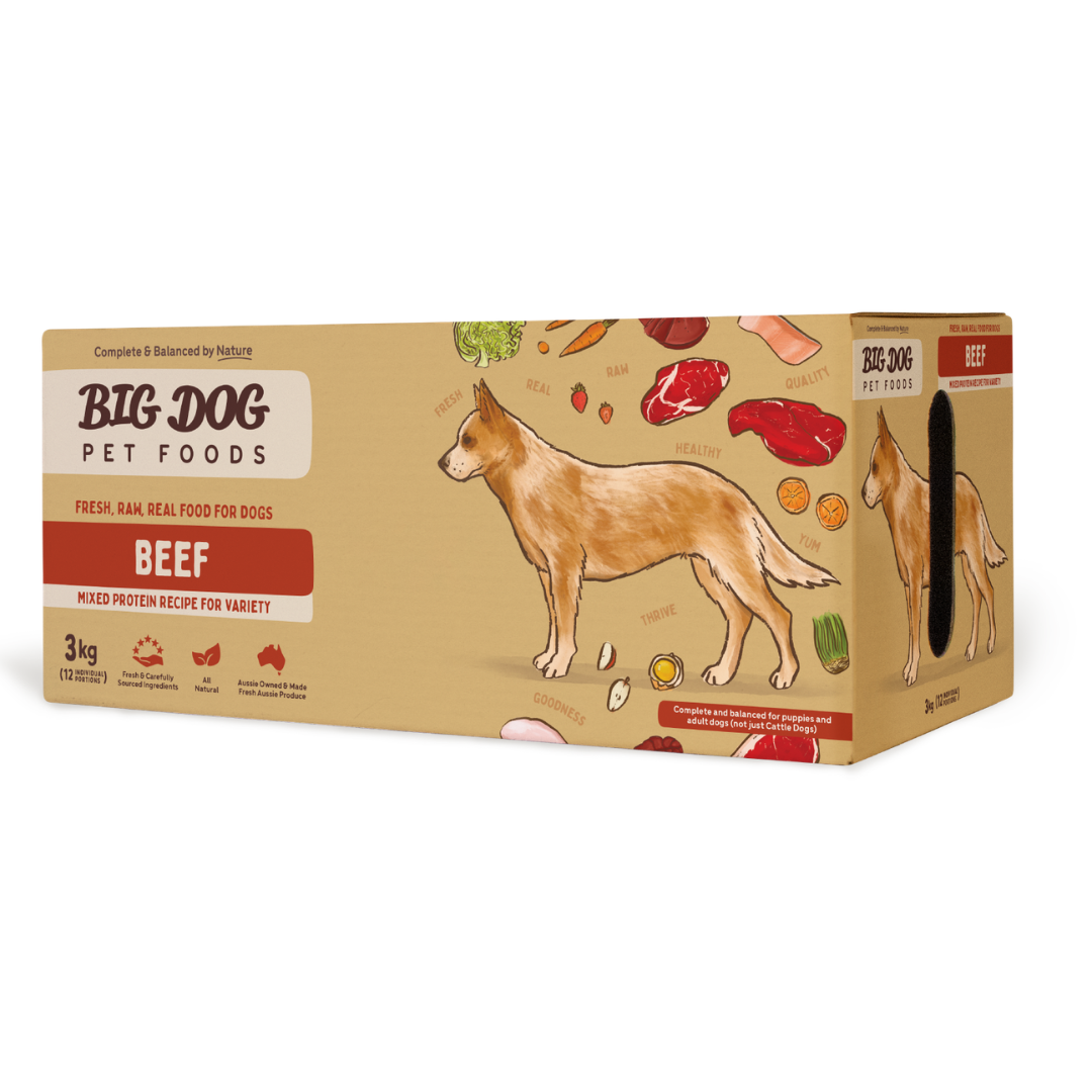 BIGDOG Beef Raw Dog Food