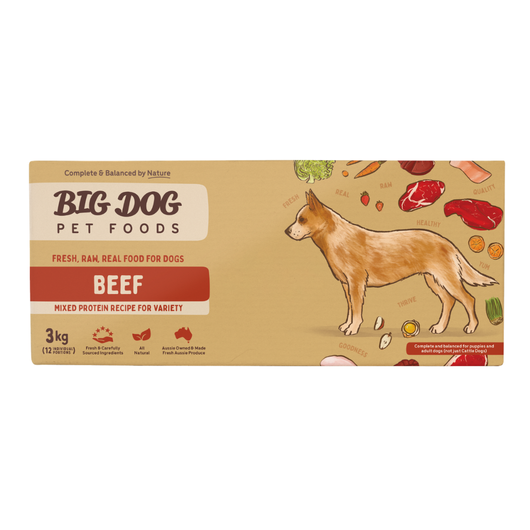 BIGDOG Beef Raw Dog Food