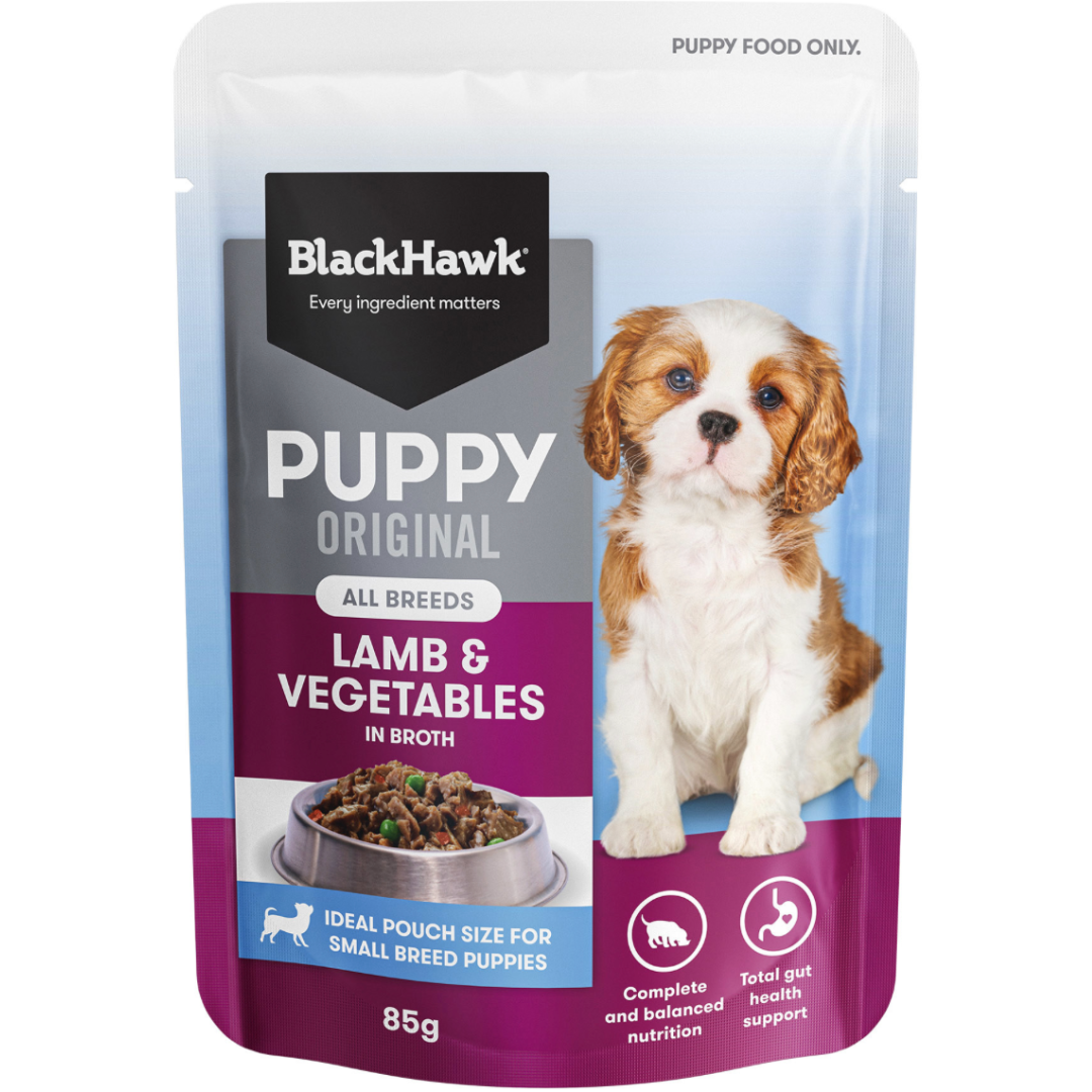 Black Hawk Lamb & Vegetables Puppy Wet Food