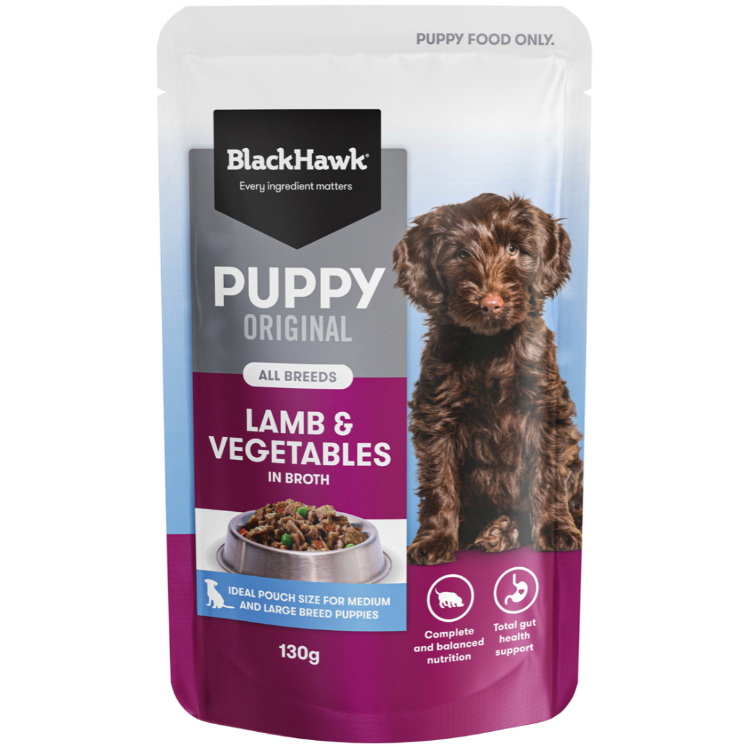 Black Hawk Lamb & Vegetables Puppy Wet Food