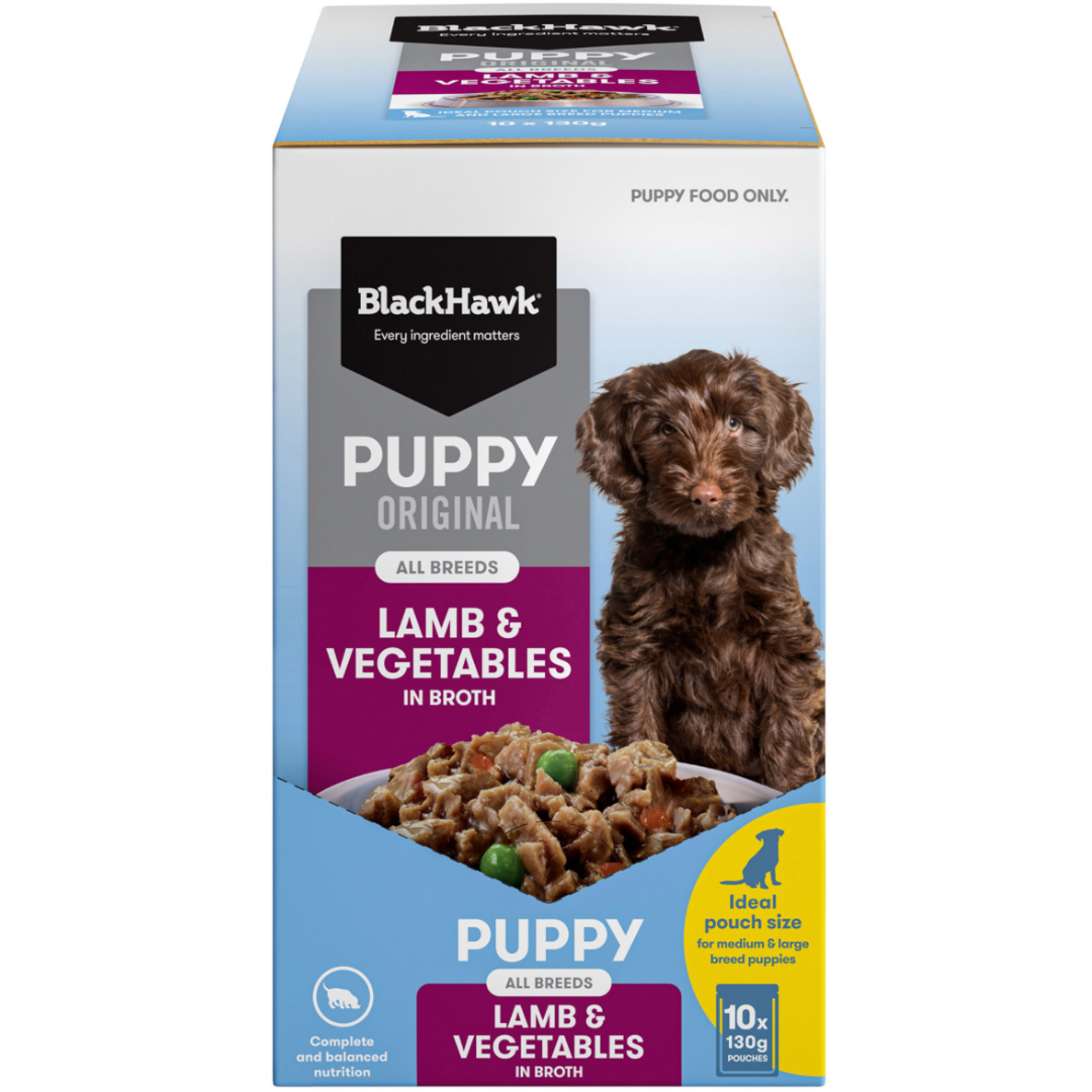 Black Hawk Lamb & Vegetables Puppy Wet Food