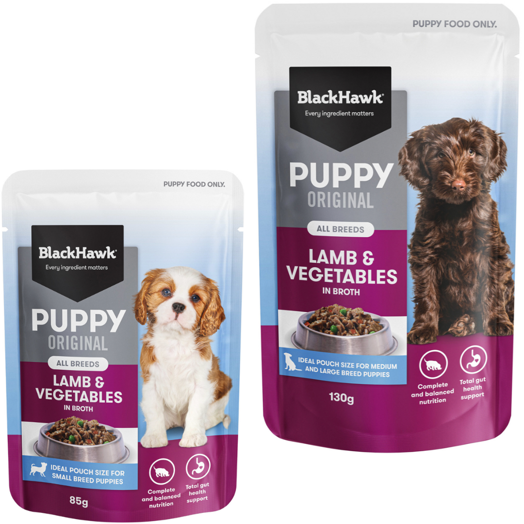 Black Hawk Lamb & Vegetables Puppy Wet Food