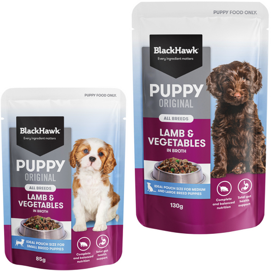 Black Hawk Lamb & Vegetables Puppy Wet Food