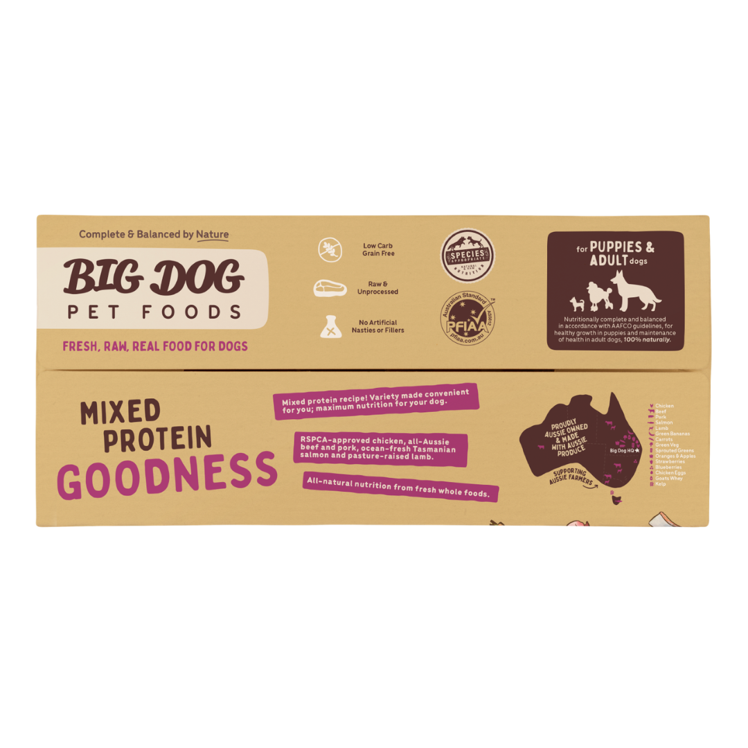 BIGDOG Combo Raw Dog Food