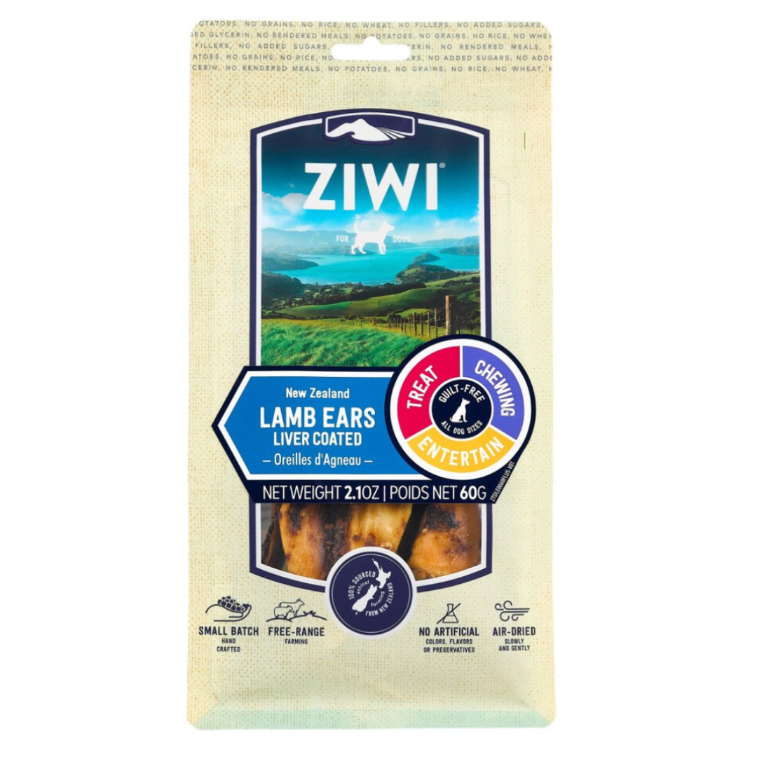 ZIWI Peak Liver Coated Lamb Ears Oral Chews