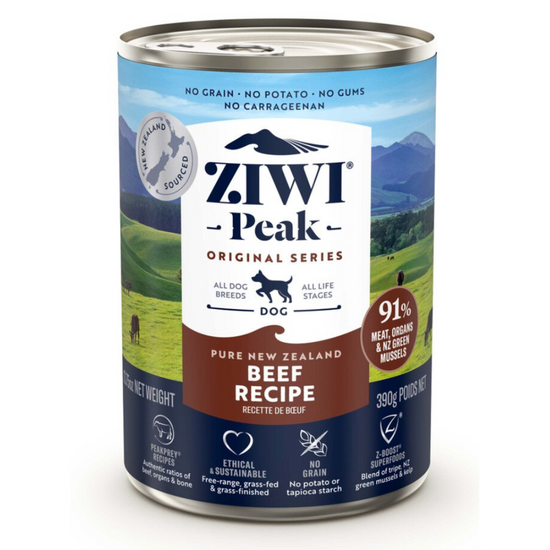 ZIWI Peak Wet Dog Food Beef