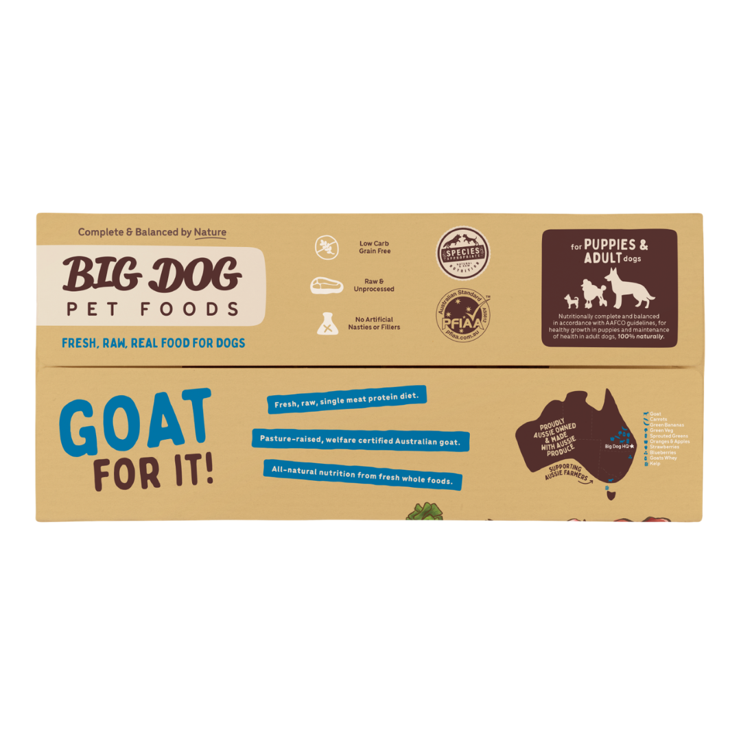 BIGDOG Goat Raw Dog Food