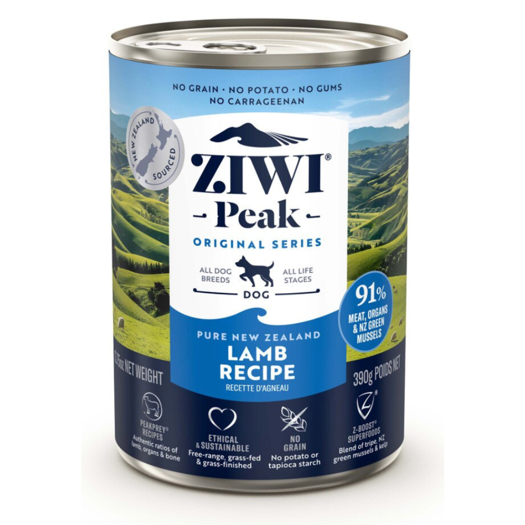 ZIWI Peak Wet Dog Food Lamb