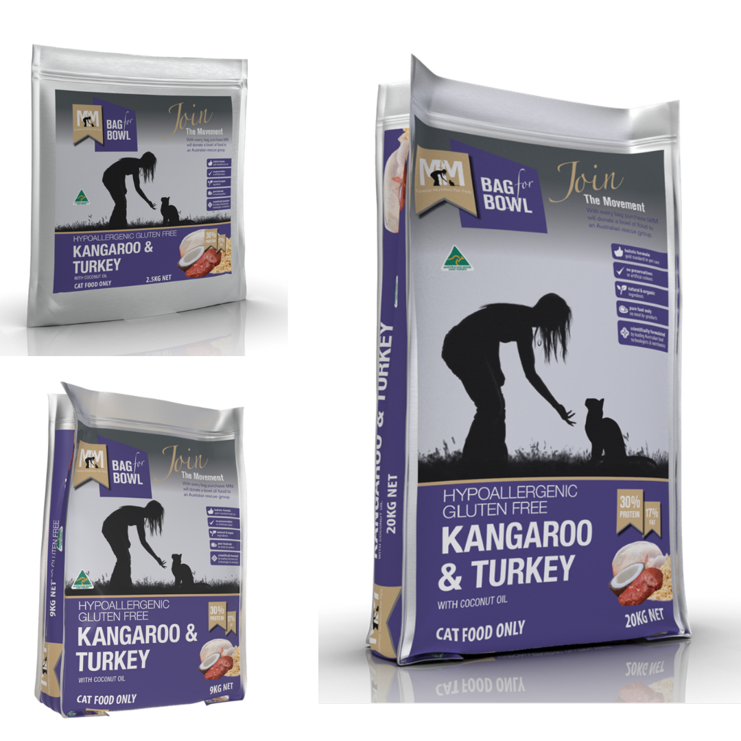 Meals for Meows Cat Kangaroo & Turkey GF