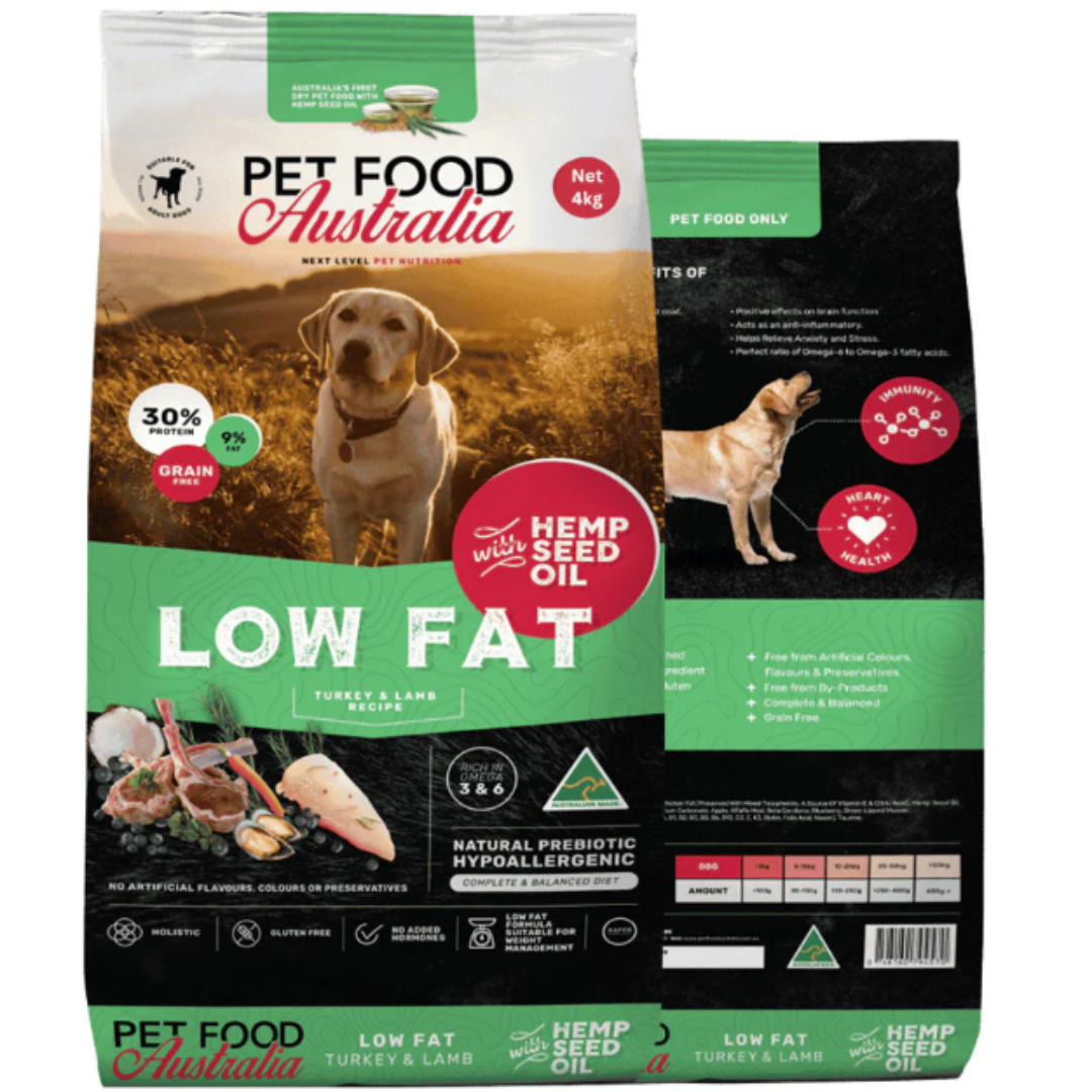 Pet Food Australia Turkey & Lamb Low-Fat Formula