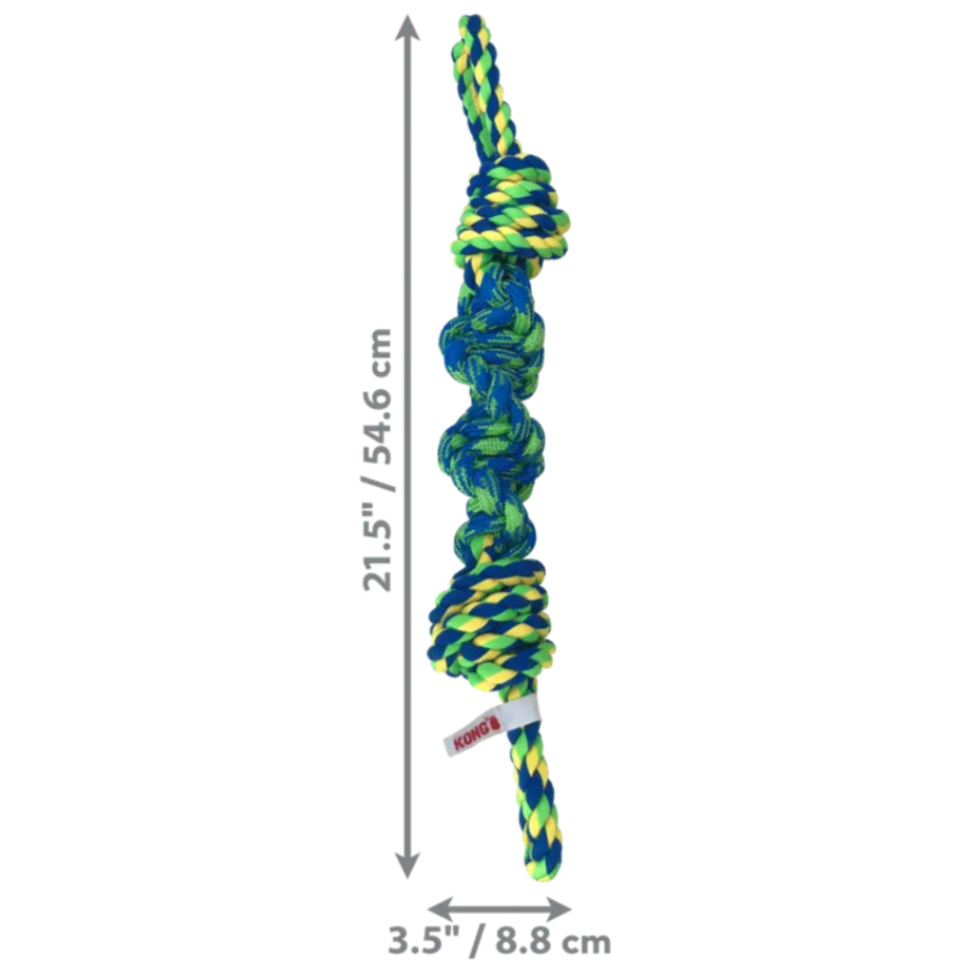 KONG Rope Bunji Tug Dog Toy