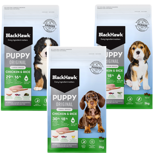 Black Hawk Chicken & Rice Puppy