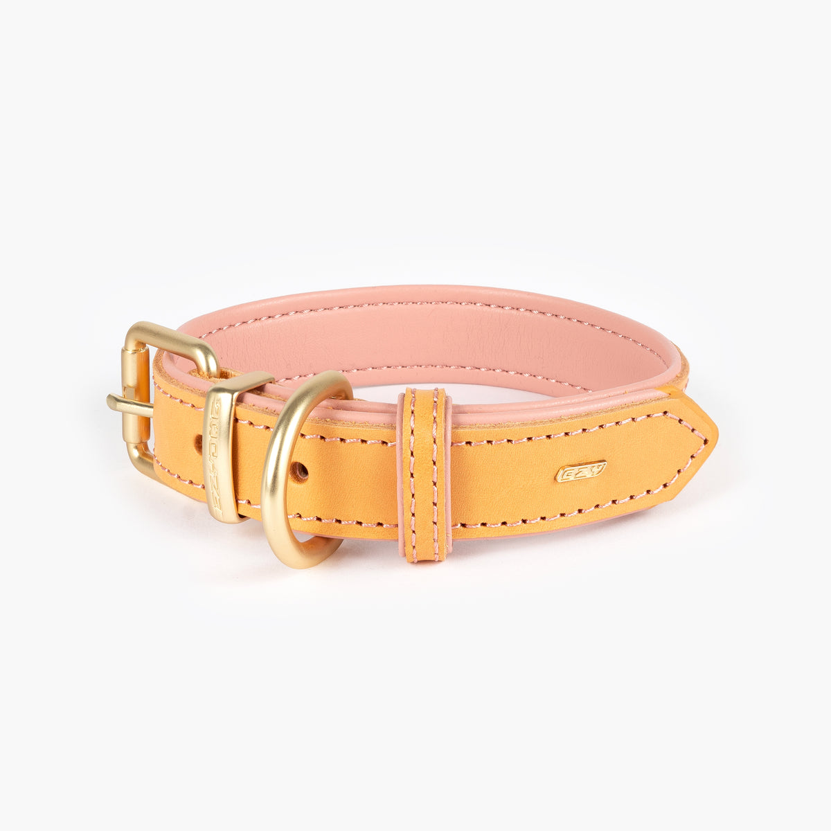 EZYDOG Oxford Leather Collar in Blush