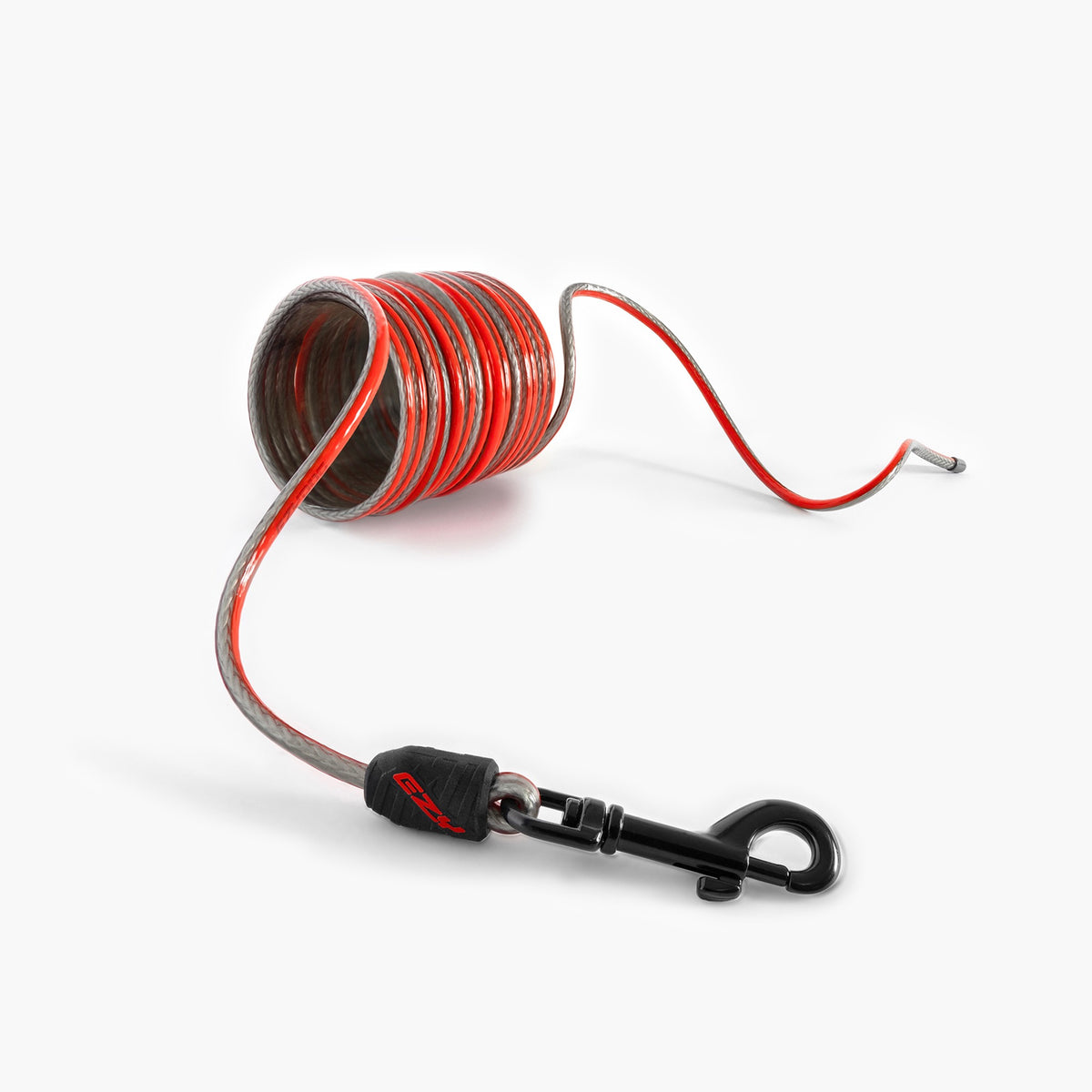 EZYDOG Track N Train Slimline Dog Leash — Red product view