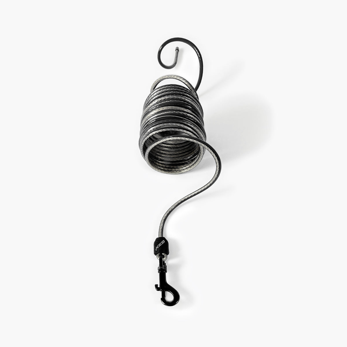 EZYDOG Track N Train Slimline Dog Leash — Black product view